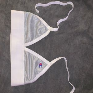 Champion Bra - white and gray